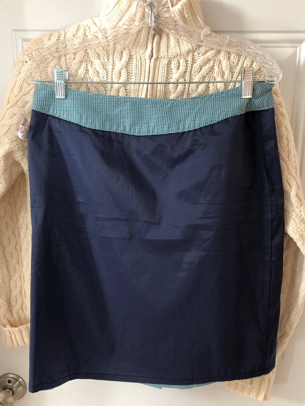 L.L.Bean Fall Plaid Favorite Skirt Size 10 - Picture 10 of 12